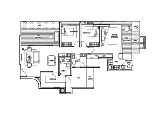 Foresque Residences - Floor Plan