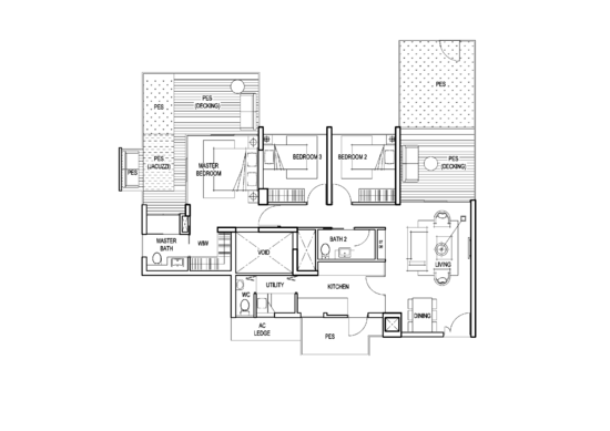 Foresque Residences - Floor Plan
