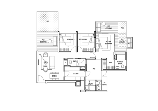 Foresque Residences - Floor Plan