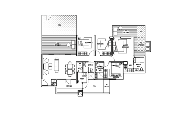 Foresque Residences - Floor Plan