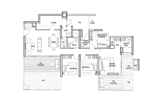 Foresque Residences - Floor Plan