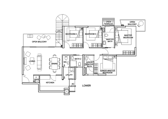 Foresque Residences - Floor Plan