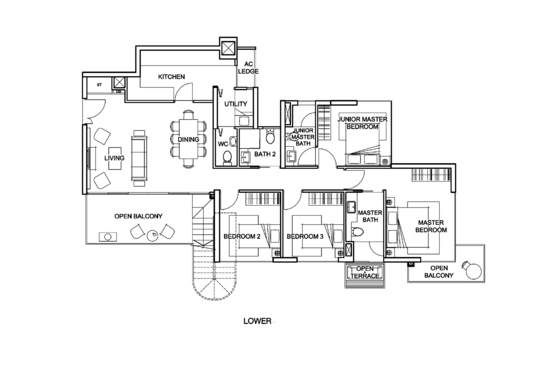 Foresque Residences - Floor Plan
