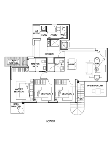 Foresque Residences - Floor Plan