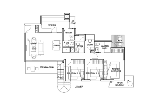 Foresque Residences - Floor Plan