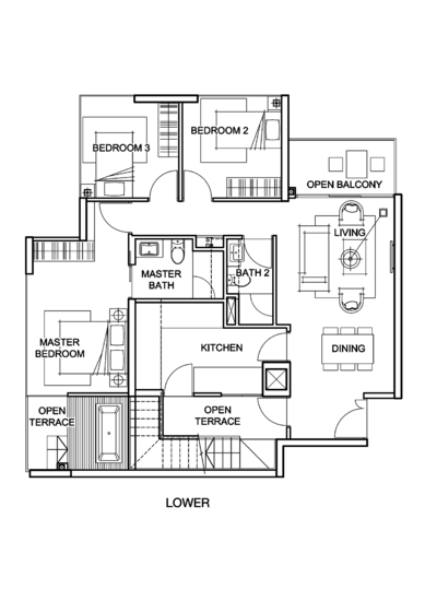 Foresque Residences - Floor Plan