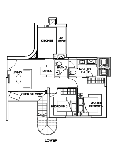 Foresque Residences - Floor Plan