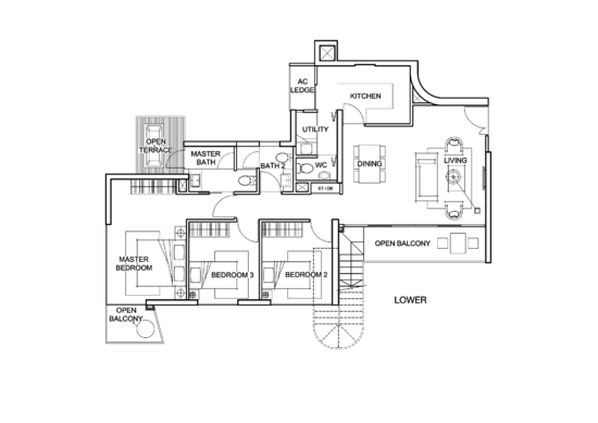 Foresque Residences - Floor Plan