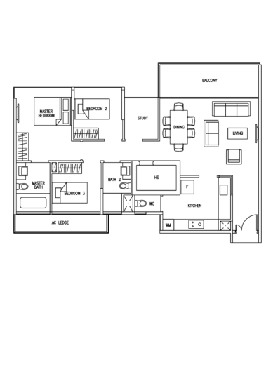 Austville Residences - Floor Plan
