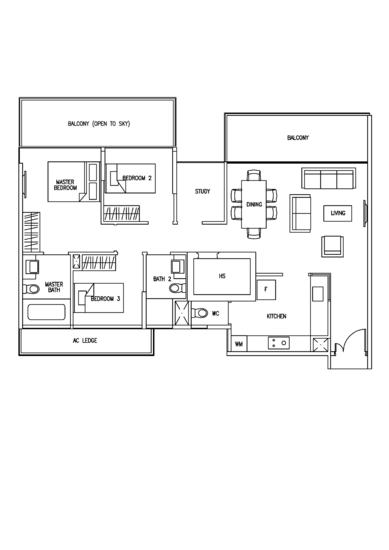 Austville Residences - Floor Plan