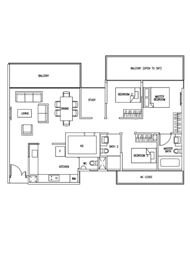 Austville Residences - Floor Plan