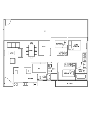 Austville Residences - Floor Plan
