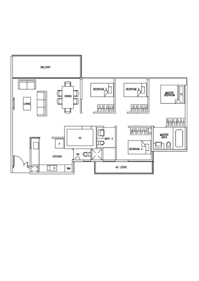 Austville Residences - Floor Plan