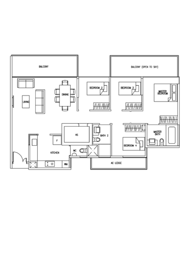 Austville Residences - Floor Plan