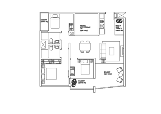 The Interweave - Floor Plan