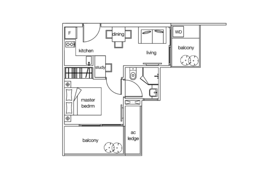 NottingHill Suites - Floor Plan