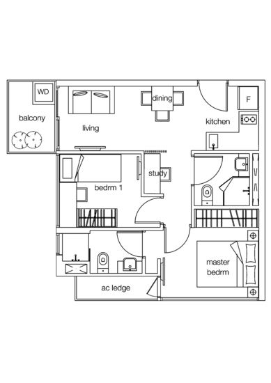 NottingHill Suites - Floor Plan
