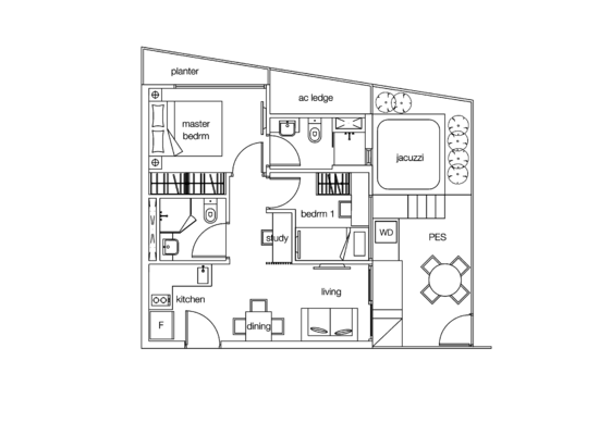 NottingHill Suites - Floor Plan
