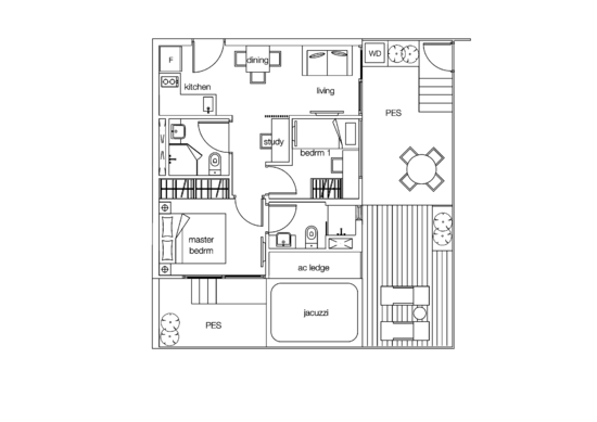 NottingHill Suites - Floor Plan