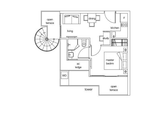 NottingHill Suites - Floor Plan