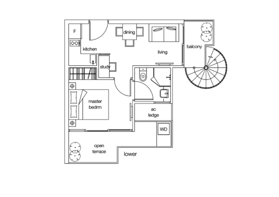NottingHill Suites - Floor Plan