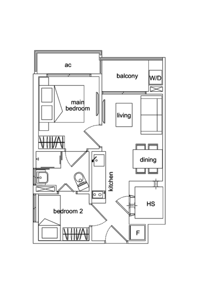 Sims Edge - Floor Plan