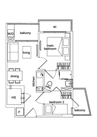 Sims Edge - Floor Plan