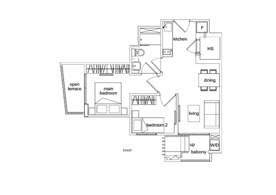 Sims Edge - Floor Plan