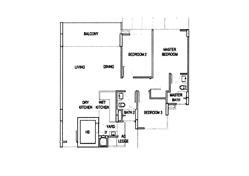 Woodhaven, 71 Woodgrove Avenue, 3 Bedrooms, 1,119 sqft, Condominium For Sale, by (Lynn) Gor Mui Yee, 500104592 - PropertyGuru.com.sg