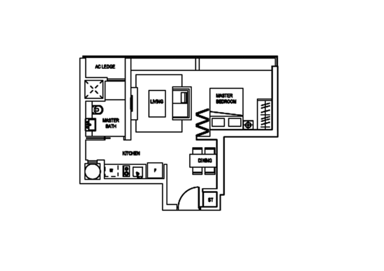 Skyline Residences - Floor Plan