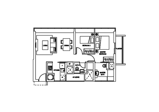 Skyline Residences - Floor Plan