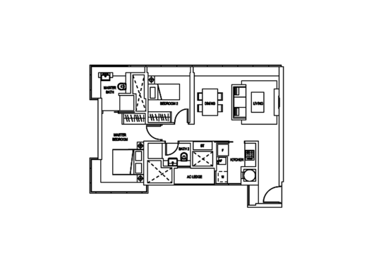 Skyline Residences - Floor Plan