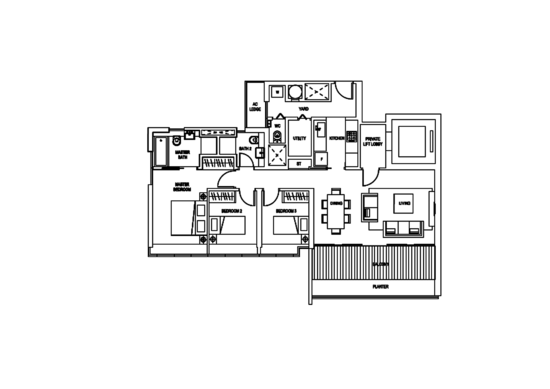 Skyline Residences - Floor Plan