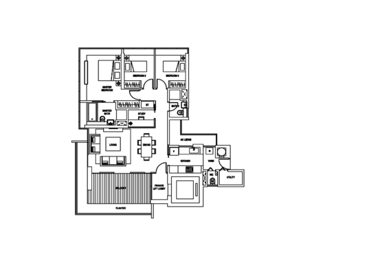 Skyline Residences - Floor Plan