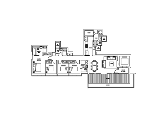 Skyline Residences - Floor Plan