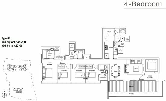 Skyline Residences - Floor Plan