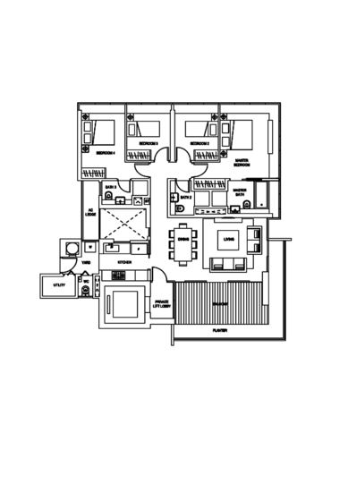 Skyline Residences - Floor Plan