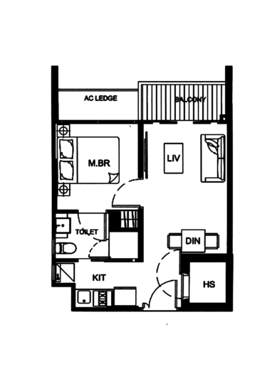 Parc Bleu - Floor Plan