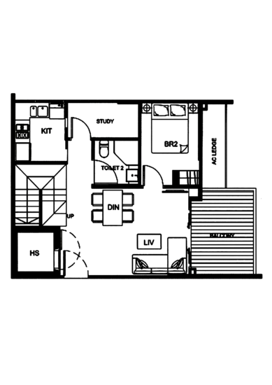 Parc Bleu - Floor Plan
