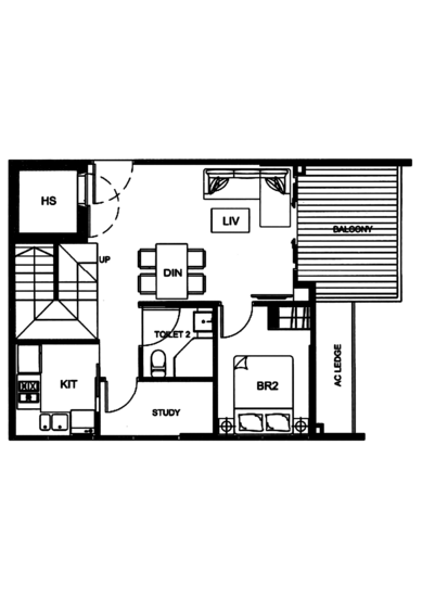 Parc Bleu - Floor Plan