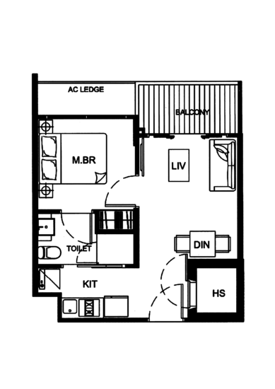 Parc Bleu - Floor Plan