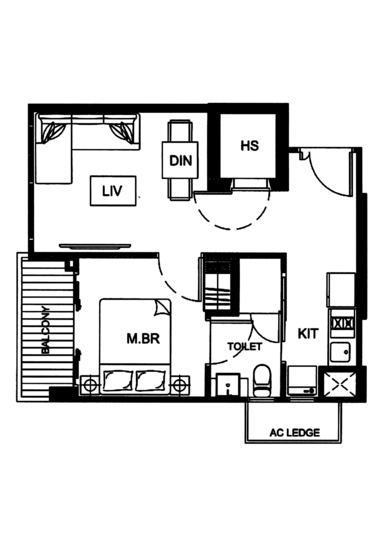 Parc Bleu - Floor Plan