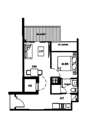 Parc Bleu - Floor Plan