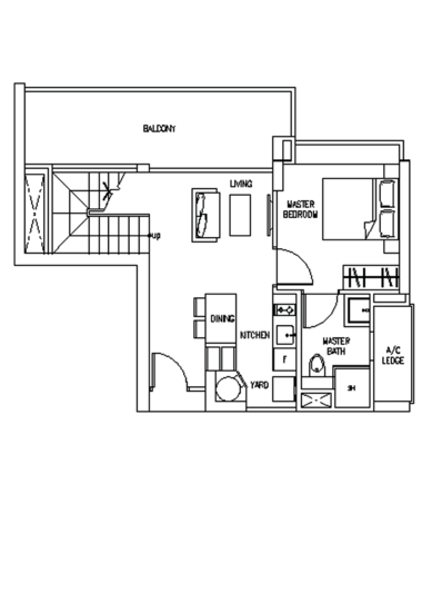 Suites at Orchard - Floor Plan