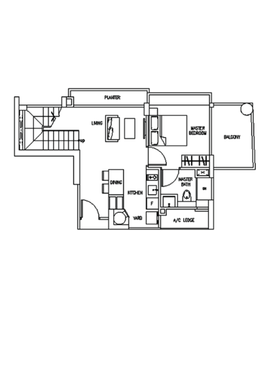Suites at Orchard - Floor Plan