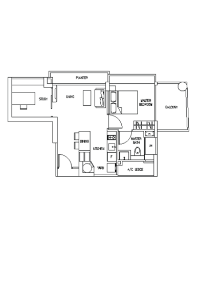Suites at Orchard - Floor Plan