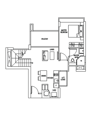Suites at Orchard - Floor Plan