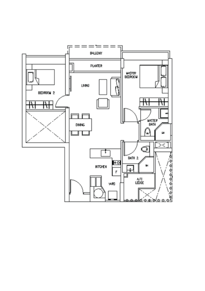 Suites at Orchard, 38 Handy Road, 2 Bedrooms, 753 sqft, Condominium For Sale, by Chin See Bee Perlyn, 25425751 - PropertyGuru.com.sg