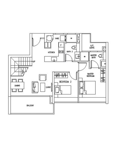 Suites at Orchard - Floor Plan
