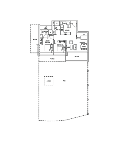Suites at Orchard - Floor Plan